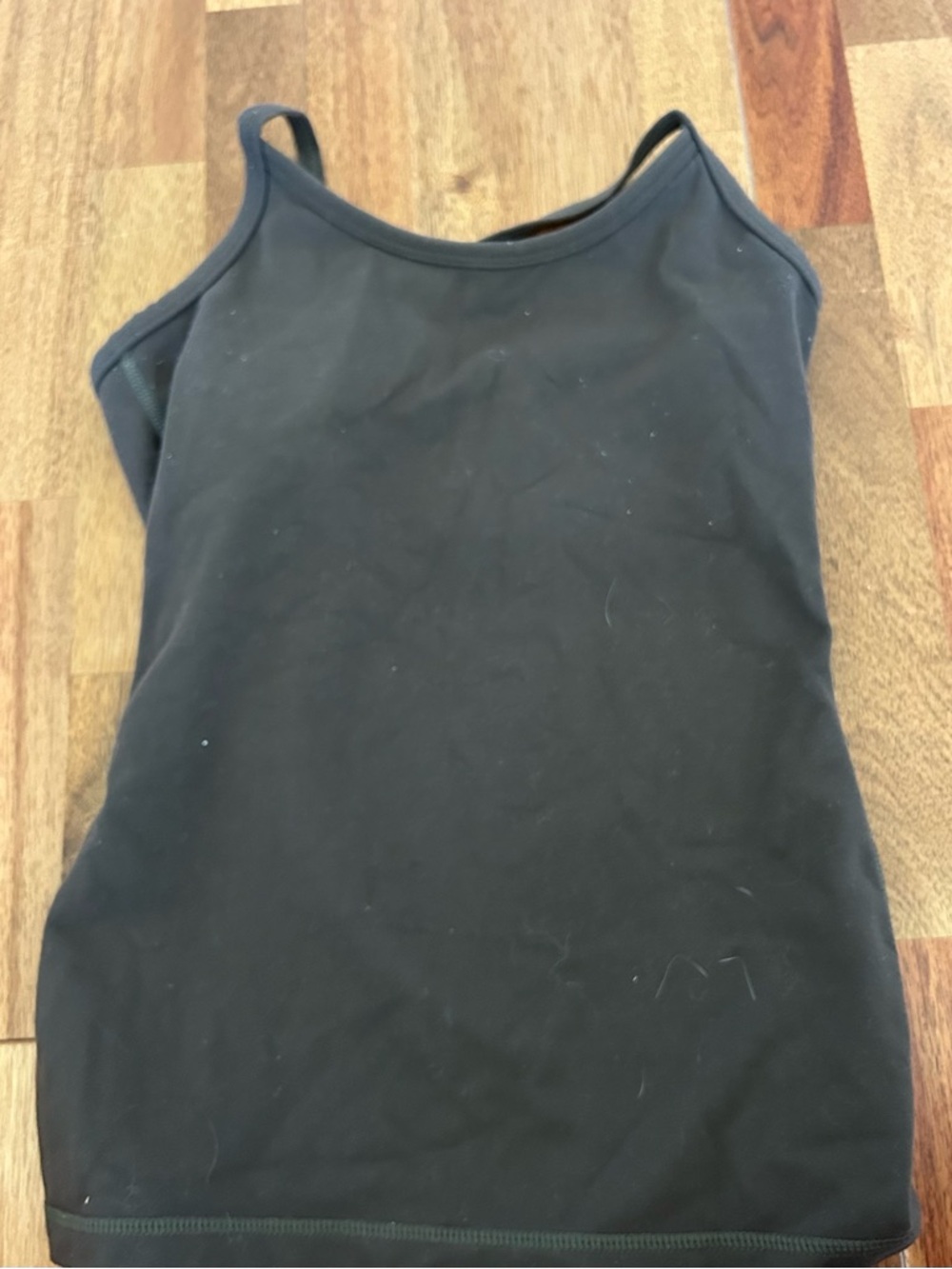 lululemon athletica Black Tank Top